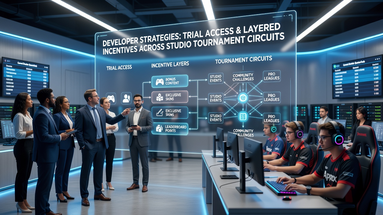 Developer Strategies Linking Trial Access With Layered Incentives Across Studio Tournament Circuits